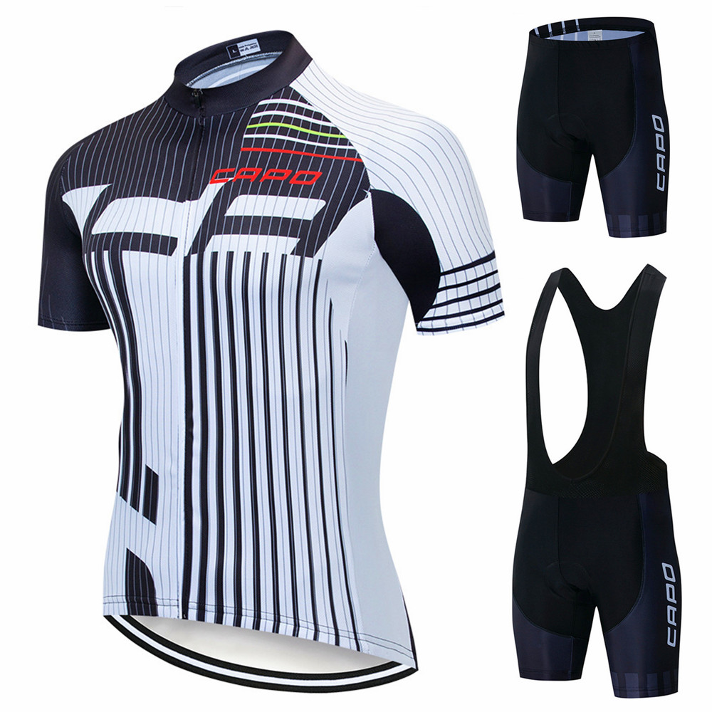 Mountain Biking Jerseys Men - Set Jersey Sepeda 2026 Pria Musim