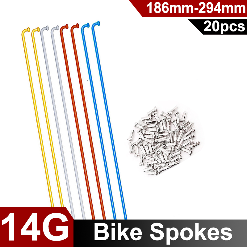 Mountain Biking Blue Mountains - 20 Buah Jari-jari Sepeda Warna-warni 14G