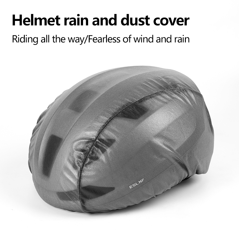 Mountain Biking In The Rain - Penutup Helm Sepeda Ultraringan Tahan Air
