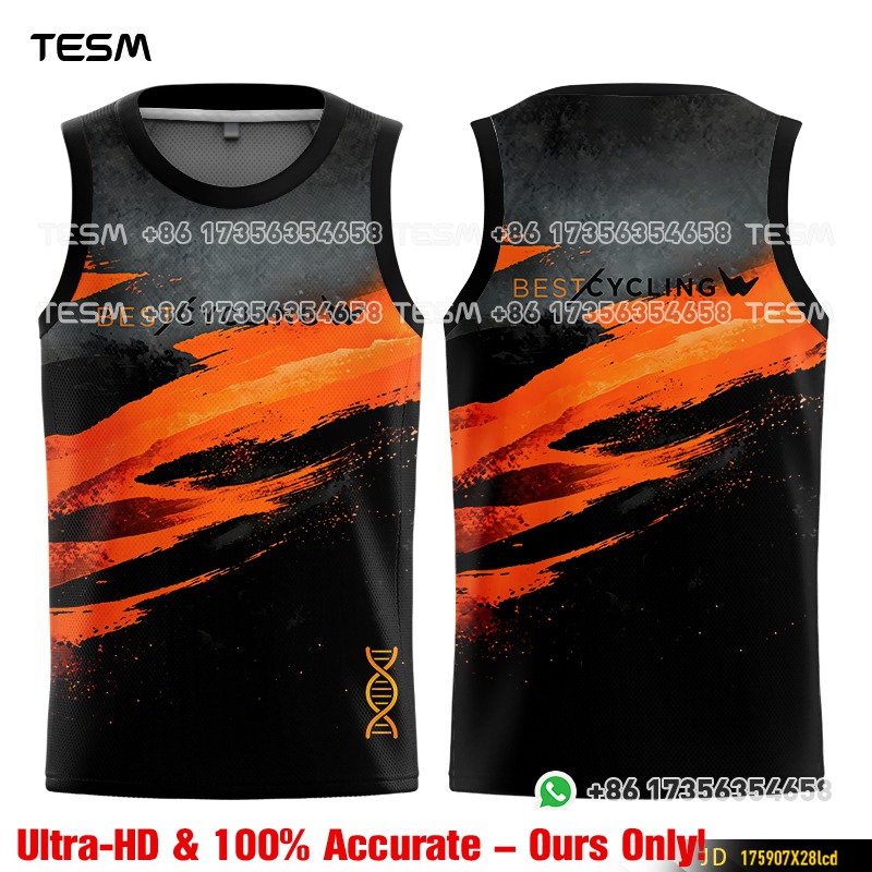 Mountain Biking Jerseys Men - Rompi Tanpa Lengan Pria untuk Anak,