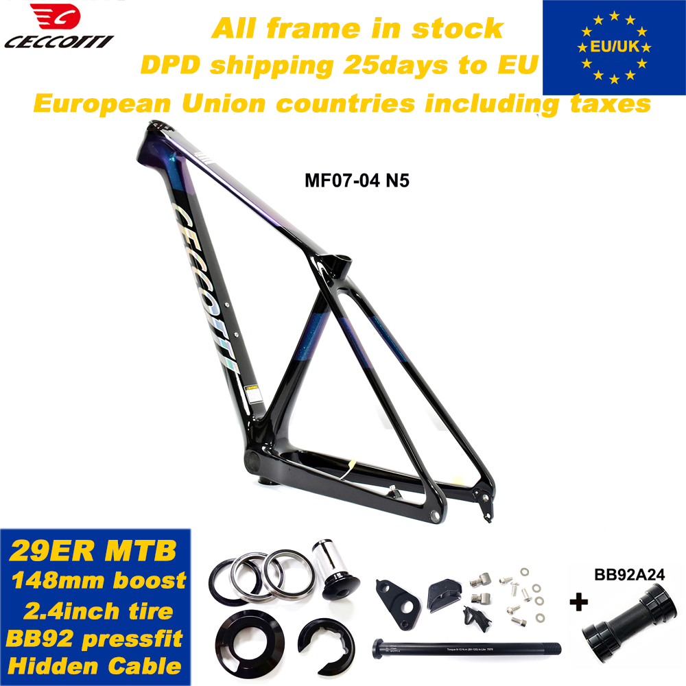 Mountain Biking Uk - CECCOTTI Factory 29er MTB tersedia, rangka