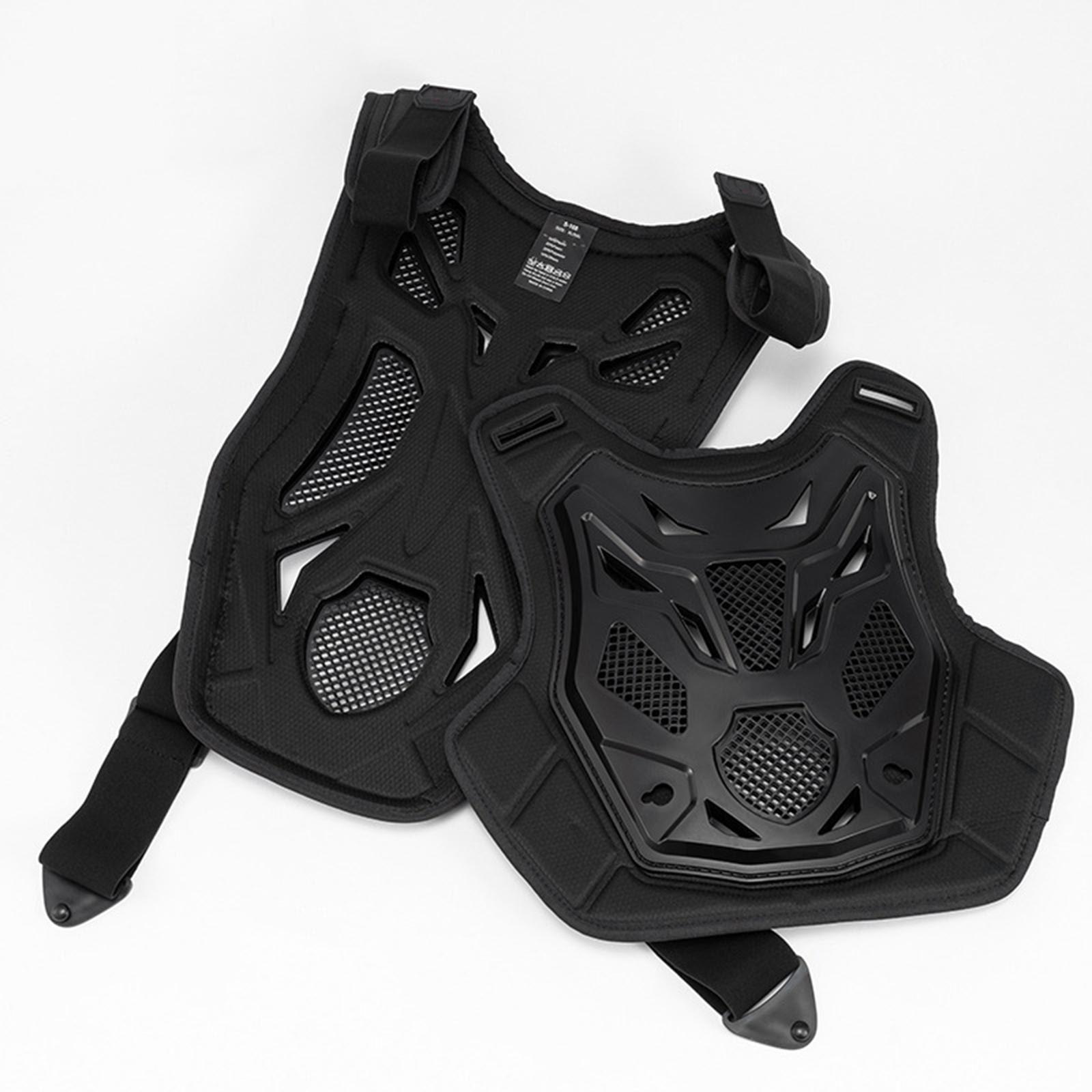 Mountain Biking Chest Protector - Pelindung Dada Motocross Dapat Disesuaikan Kokoh