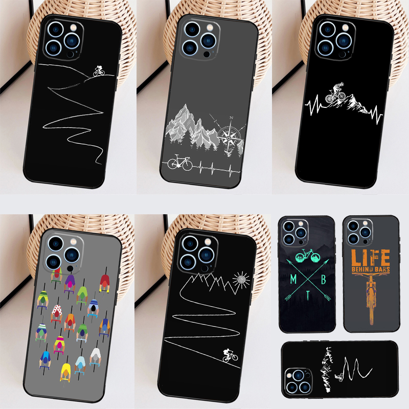 Mountain Biking Cartoon - Casing Sepeda Gunung MTB untuk ZTE