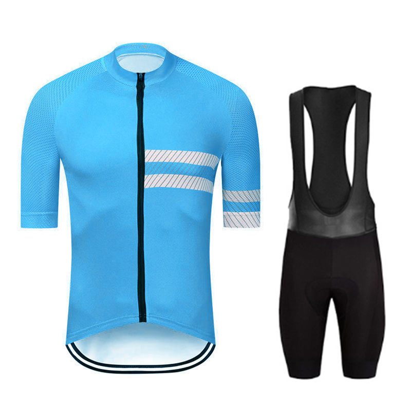 Mountain Biking Jerseys Men - Set Jersey Bersepeda Tim Pro Baru