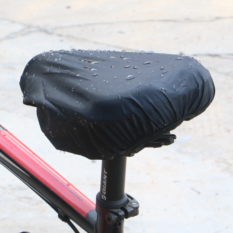Mountain Biking In The Rain - Penutup Sadel Sepeda Tahan Air Universal
