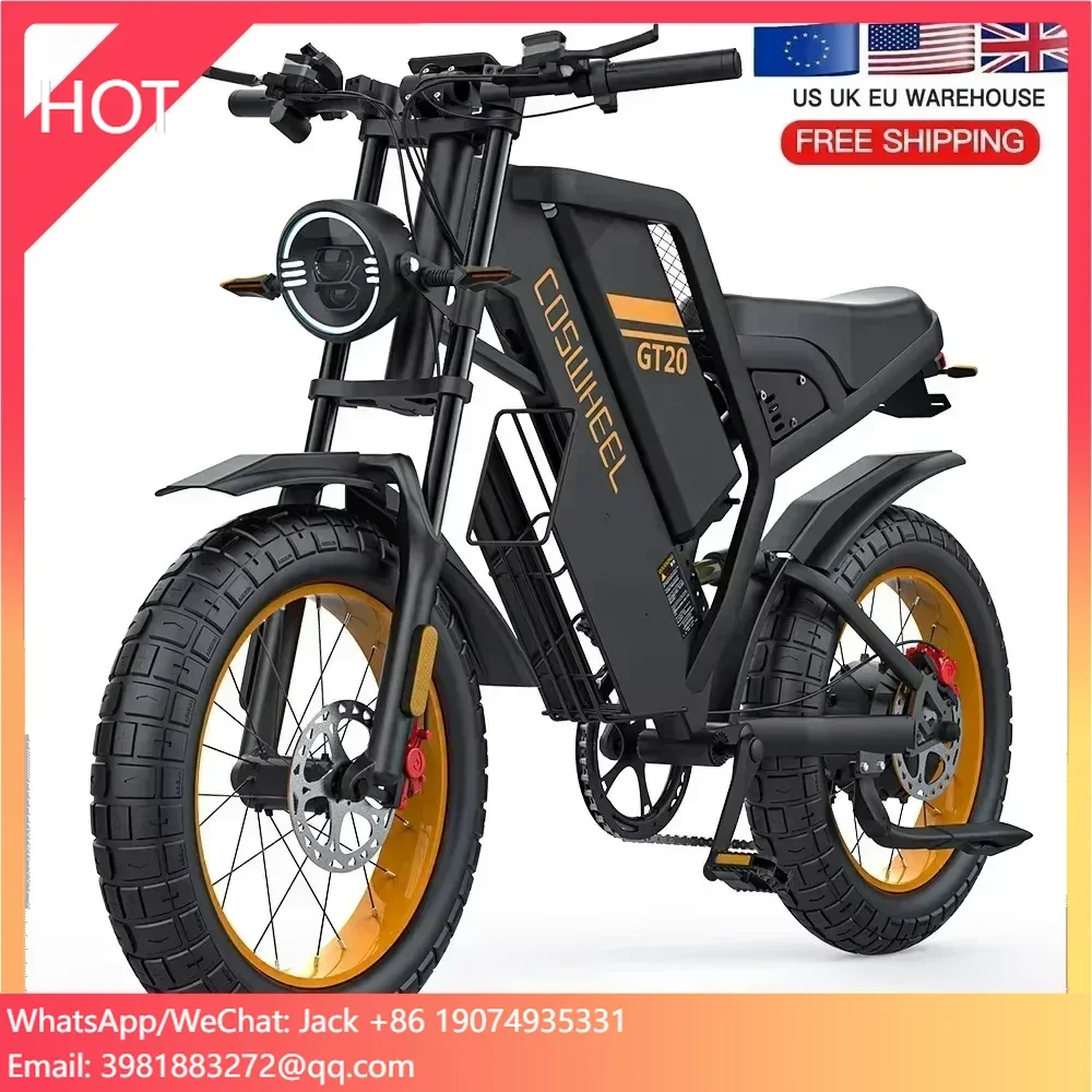 Mountain Biking Uk - Sepeda Listrik Coswheel GT20 Kecepatan Tinggi