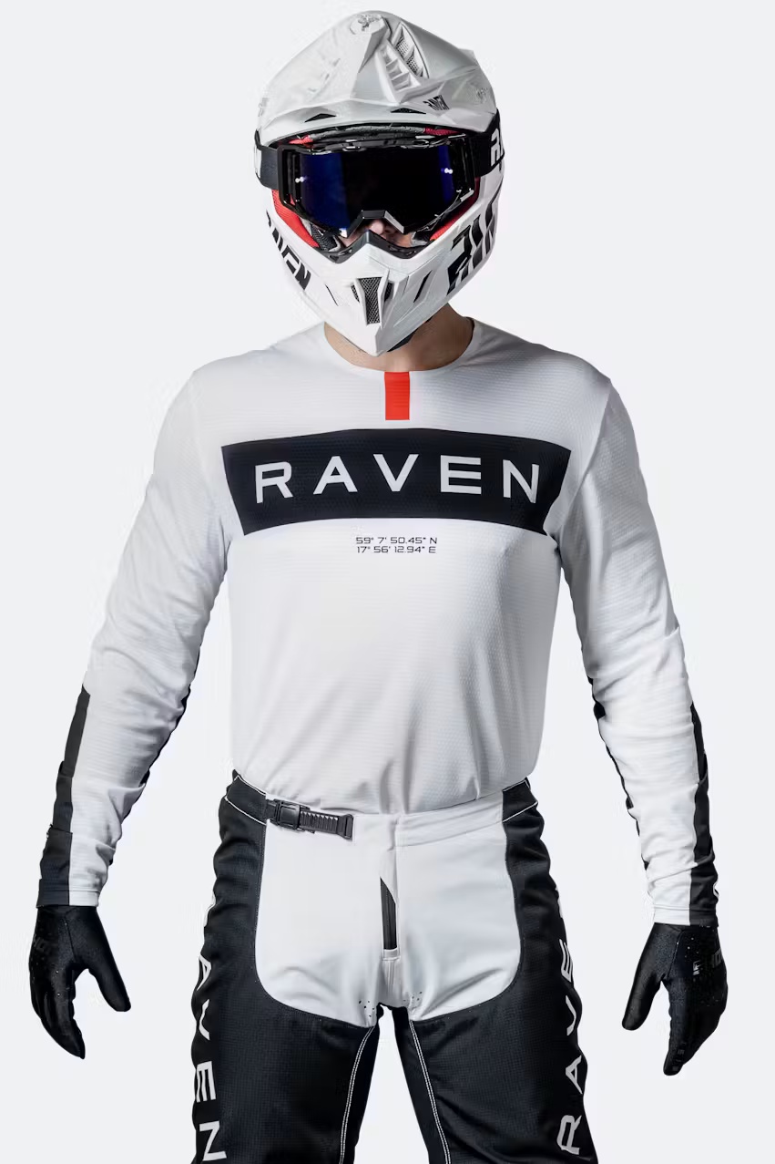 Mountain Biking Jerseys Men - Jersey Raven Pria DH Jersey Motorcross