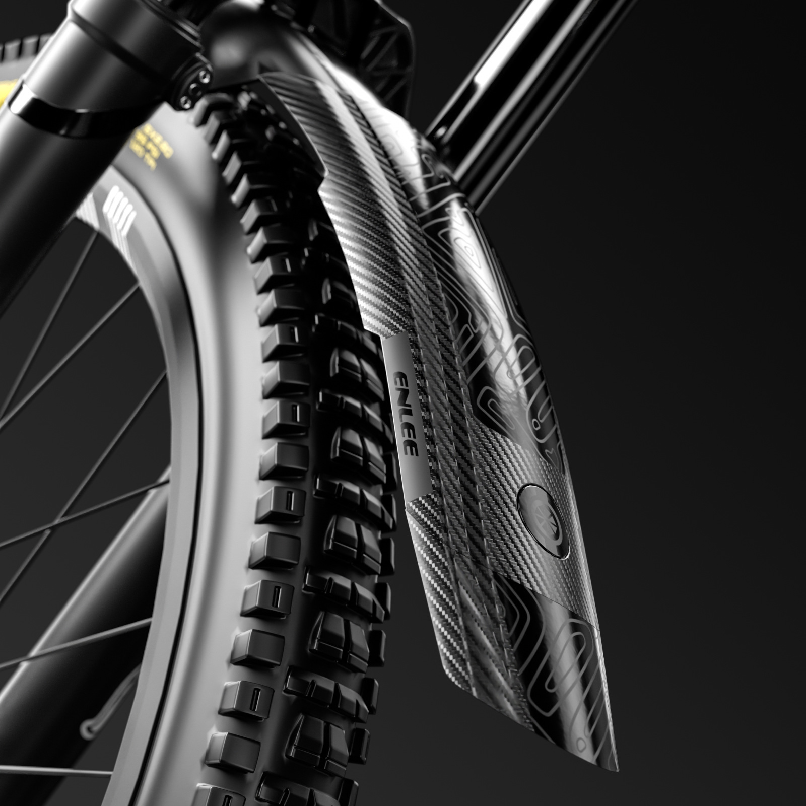 Fender Sepeda Gunung ENLEE, Se - Mountain Biking In The Rain ulasan dan harga
