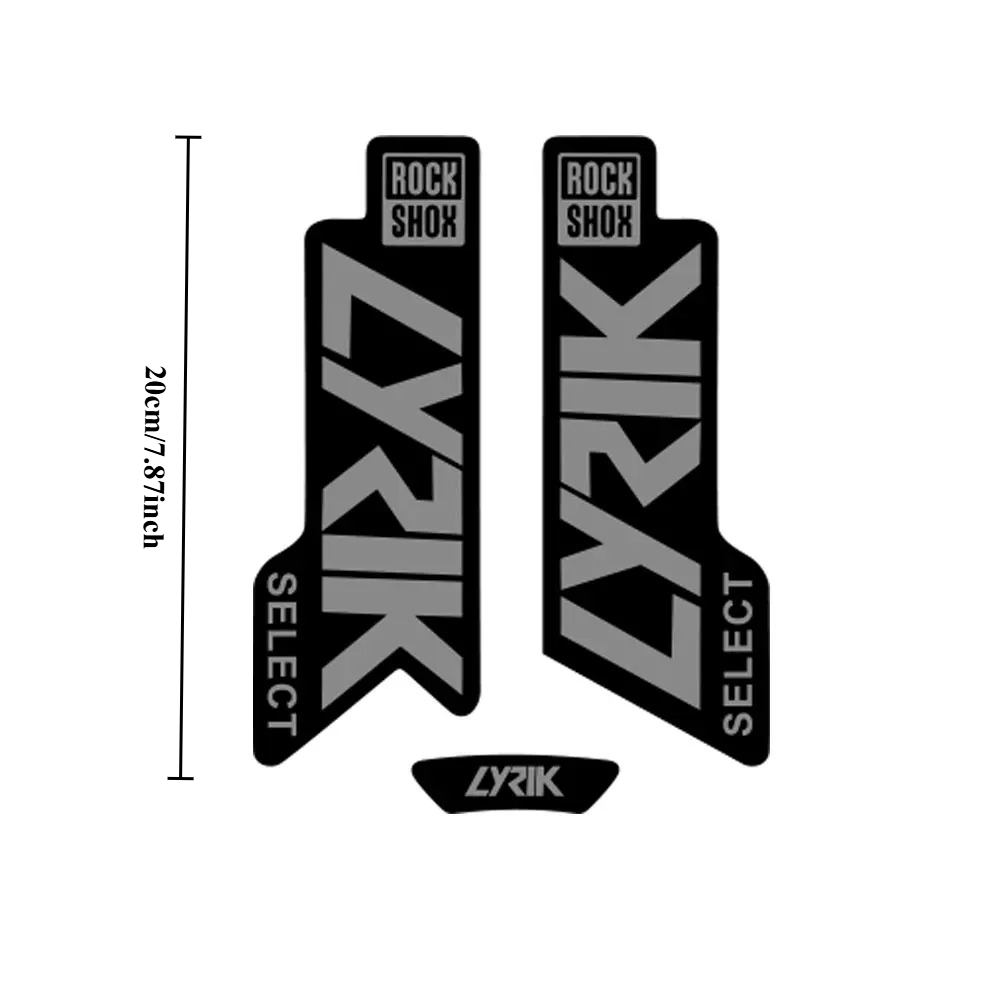 1SET Stiker Gaya Garpu Sepeda  - Mountain Biking Blue Mountains ulasan dan harga