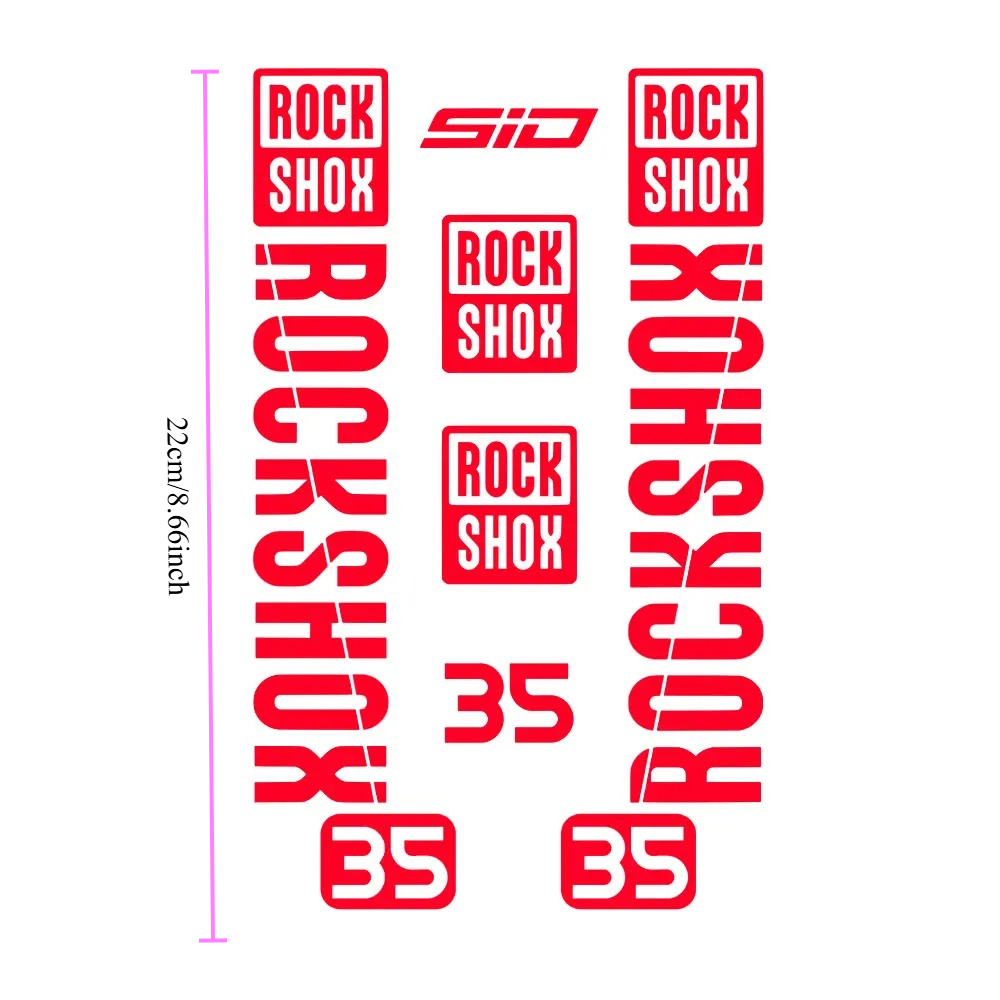 1 Set Stiker Tahan Air Garpu D - Mountain Biking Cartoon ulasan dan harga