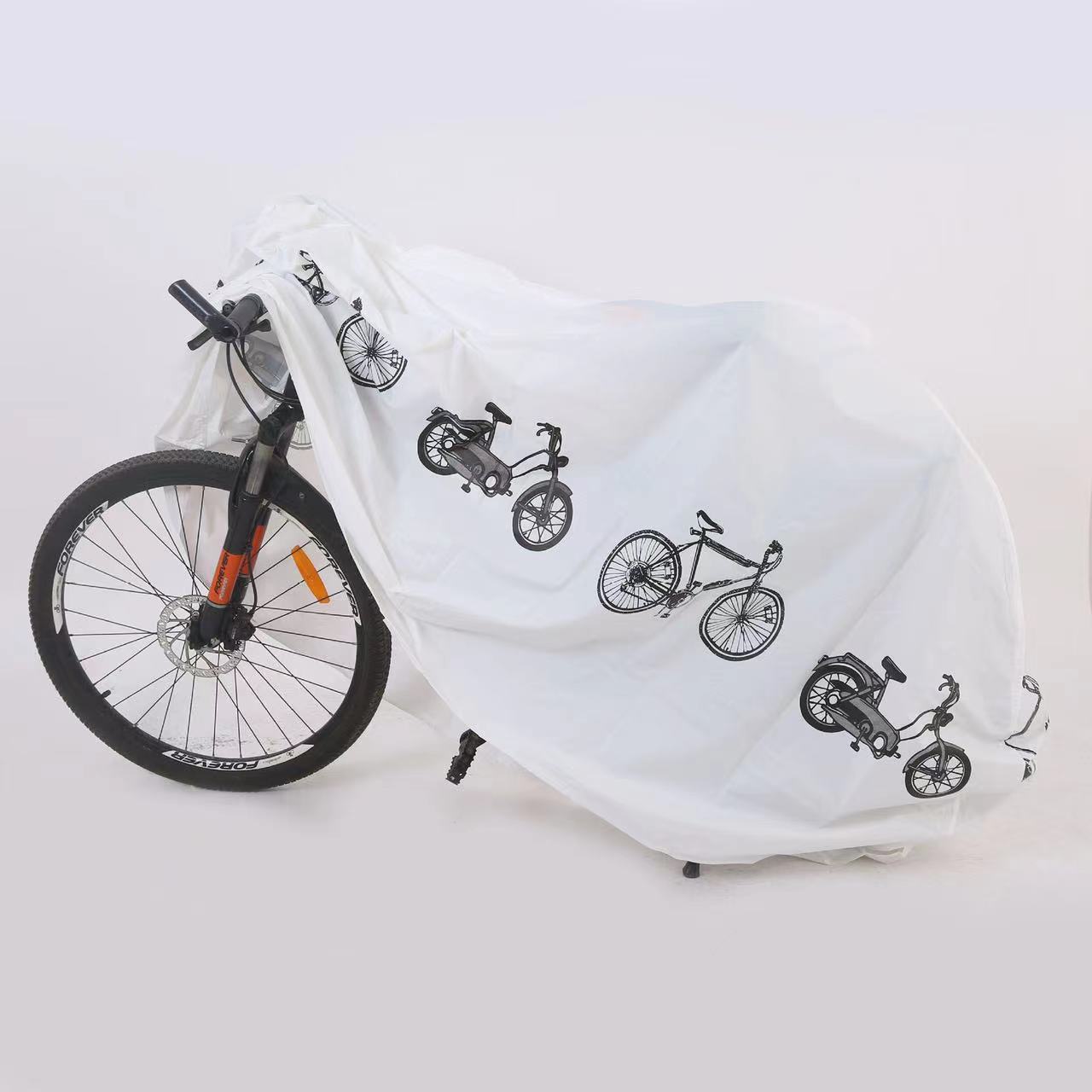 Penutup Sepeda Tahan Air Pelin - Mountain Biking In The Rain ulasan dan harga