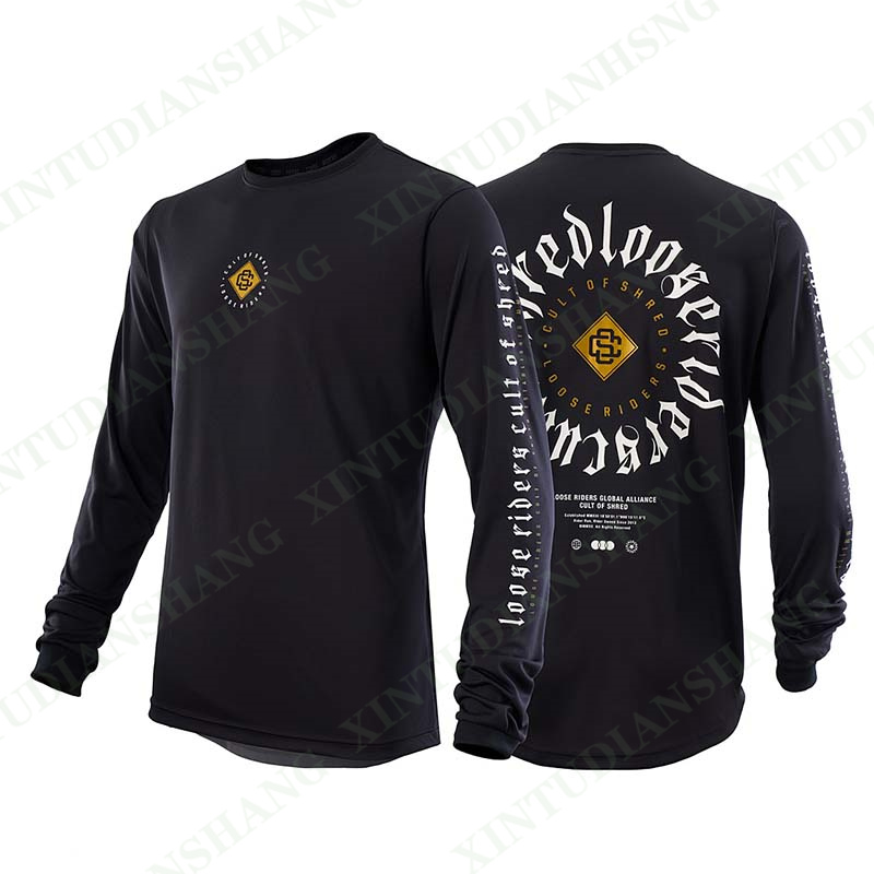 Jersey Lengan Panjang Pria Loo - Mountain Biking Jerseys Men ulasan dan harga