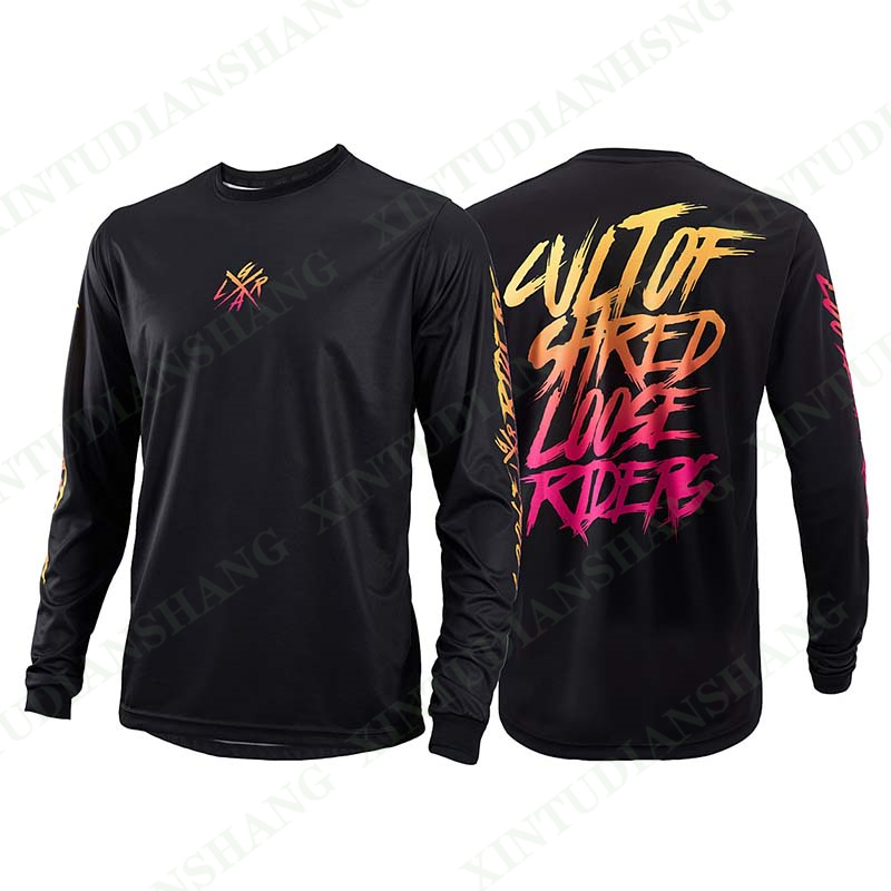 Jersey Lengan Panjang Pria Loo - Mountain Biking Jerseys Men ulasan dan harga