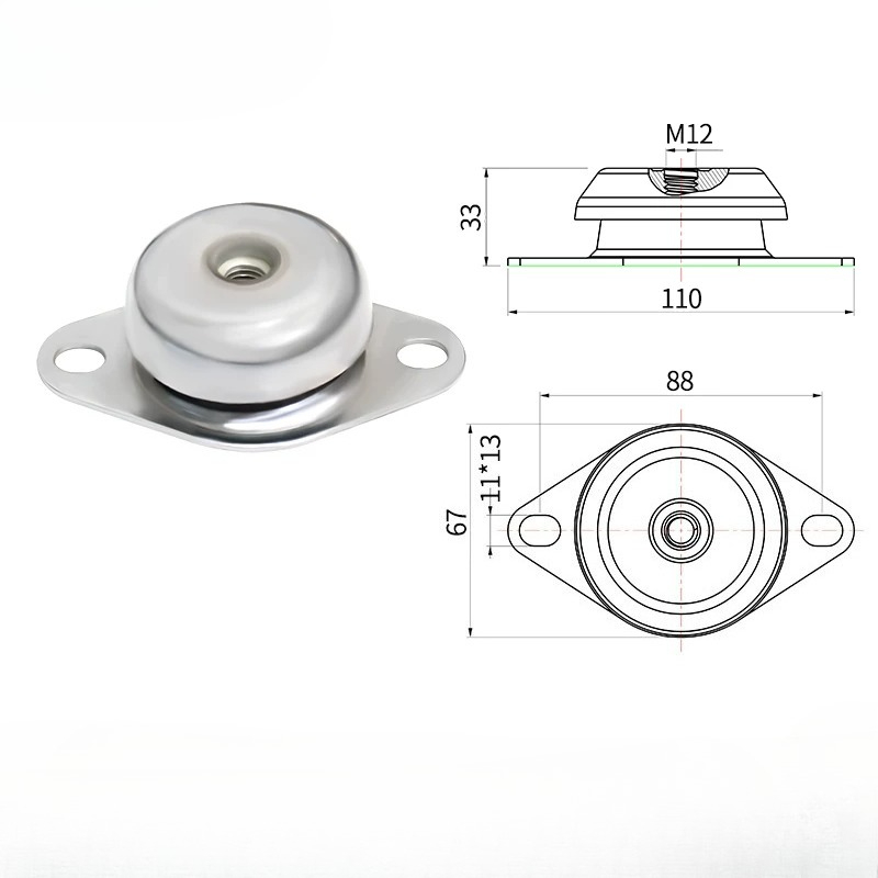 Peredam Getaran Motor Karet Lo - Shock Pump Suspension ulasan dan harga