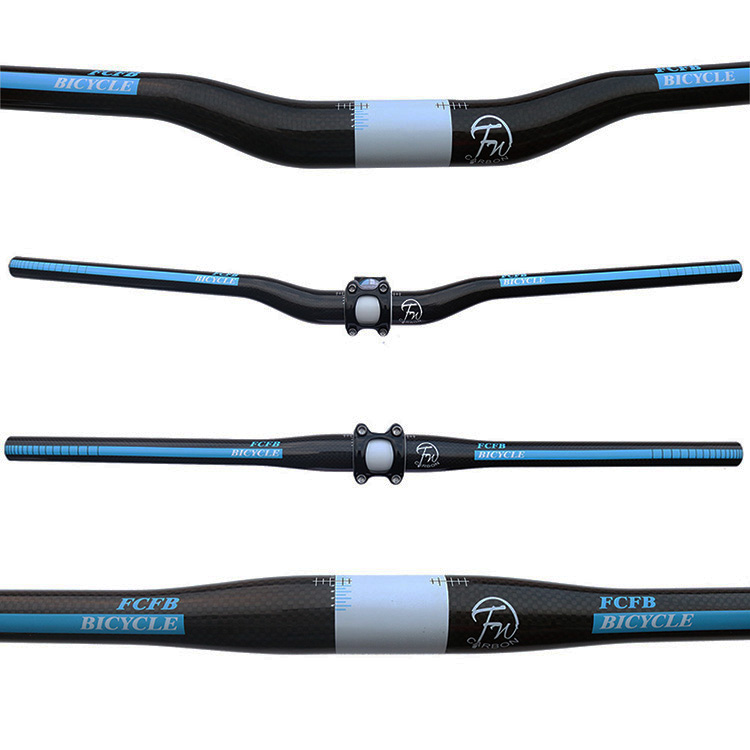 Setang Karbon Set Setang Biru  - Mountain Biking Blue Mountains ulasan dan harga