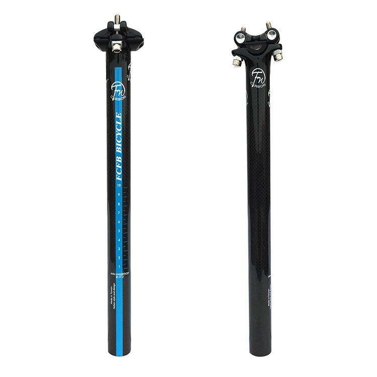 Setang Karbon Set Setang Biru  - Mountain Biking Blue Mountains ulasan dan harga