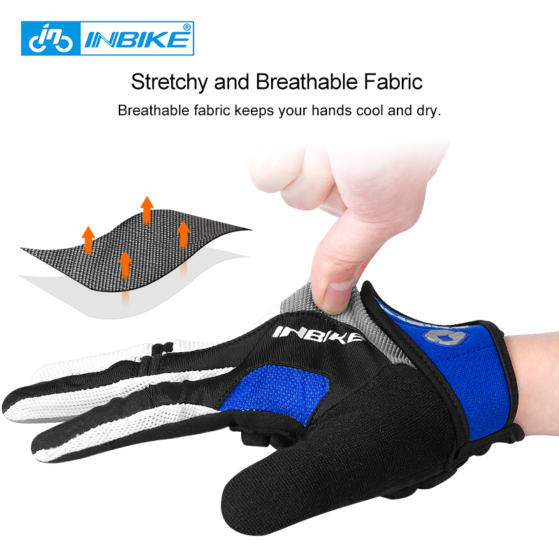 Sarung tangan sepeda INBIKE, s - Mountain Biking Gloves Mens ulasan dan harga