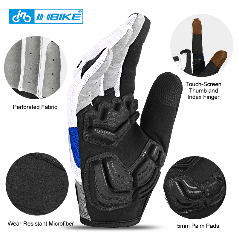 Sarung tangan sepeda INBIKE, s - Mountain Biking Gloves Mens ulasan dan harga