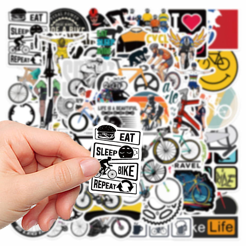 10/30/60 Buah Stiker Grafiti S - Mountain Biking Cartoon ulasan dan harga